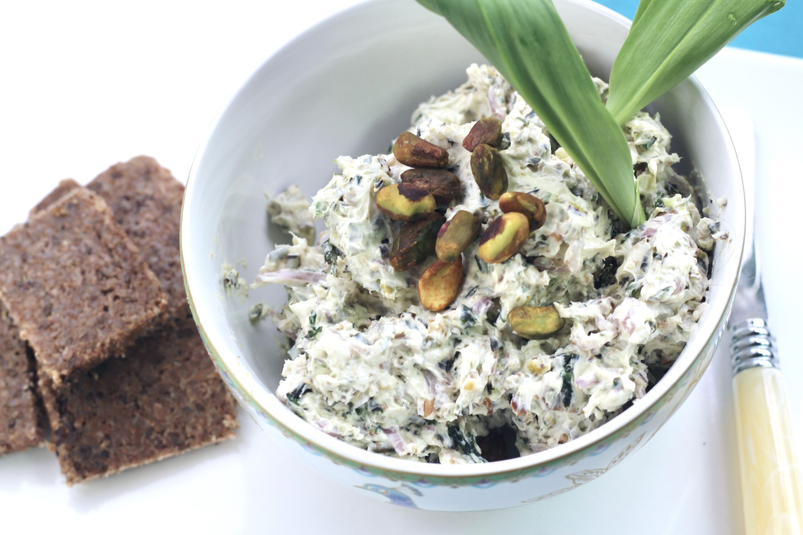 Ramp Pistachio Shallot Dip