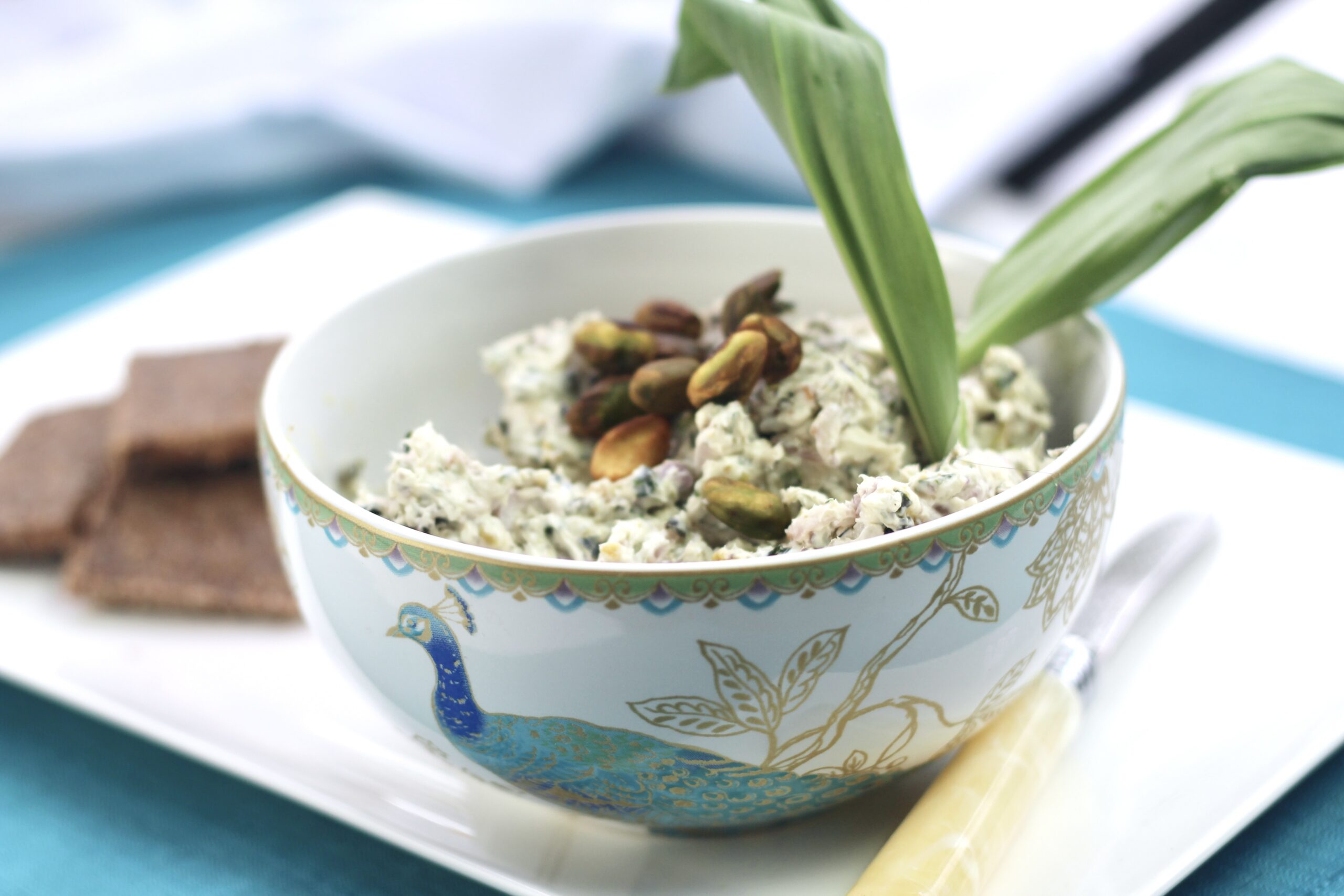 Ramp Pistachio Shallot Dip