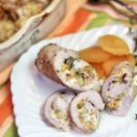 Apricot Thyme Pork Roulade