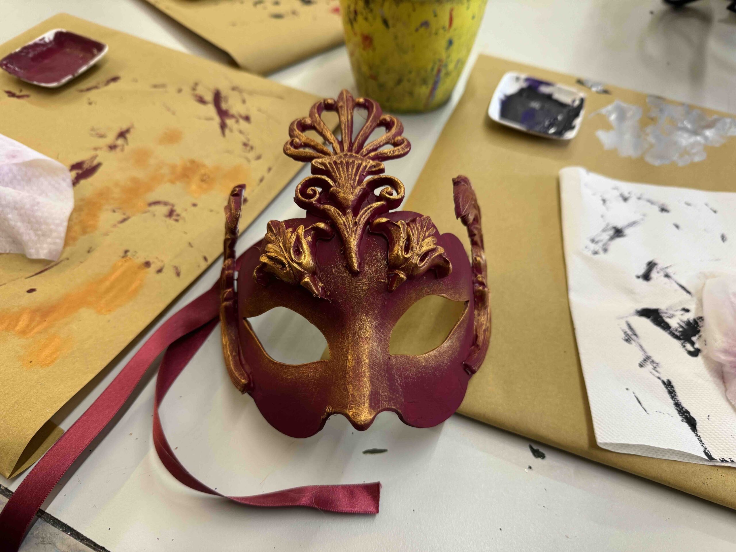 5 Floating City Favorites- Mask Making Class Venice Italy