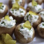 Pickle Cream Stuffed Potatoes