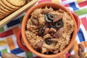 Tomato Almond Olive Spread