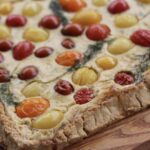 Tomato Honey Mustard Dill Tart