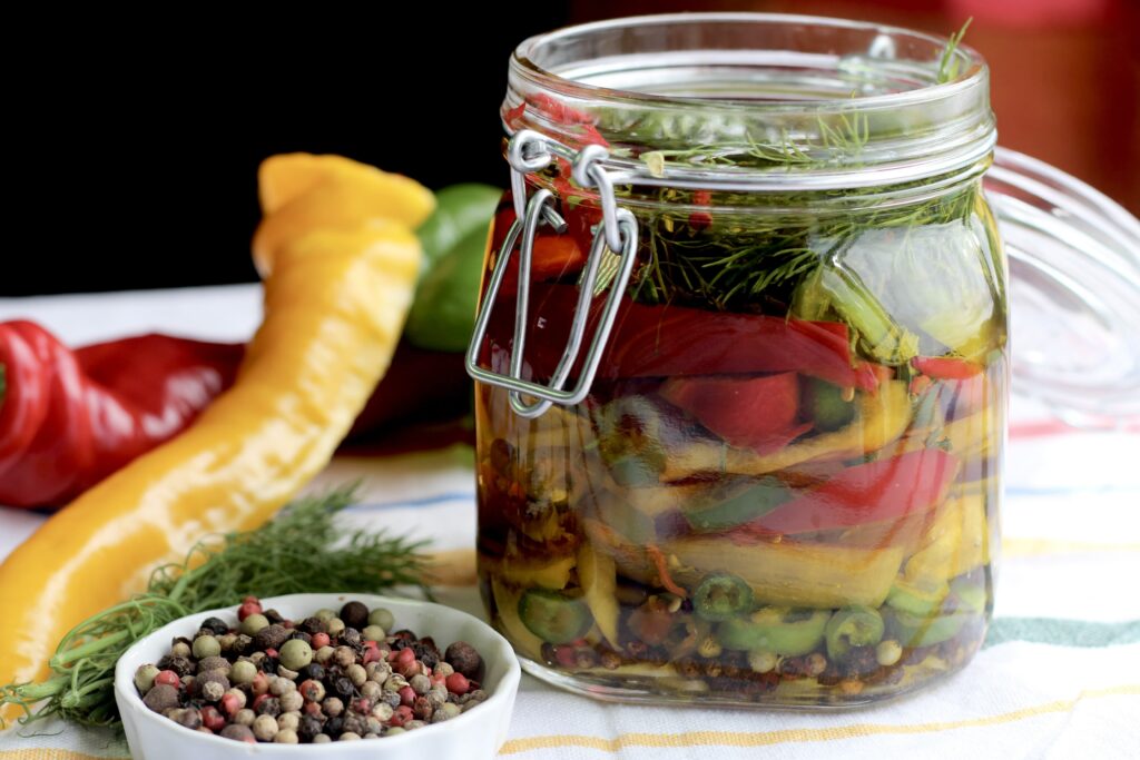 Peppery Herby Olive Oil