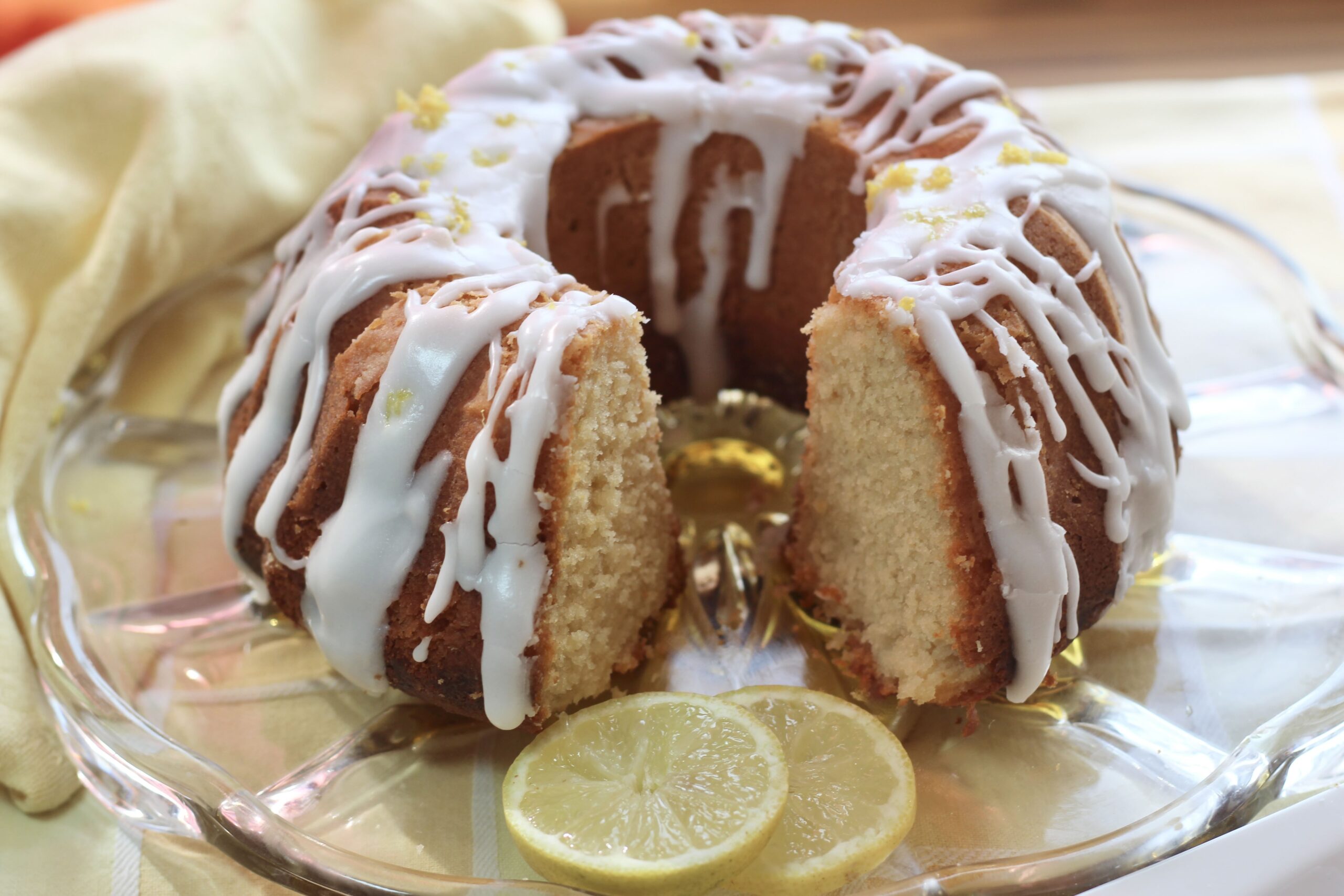 Lemon Honey Bundt Cake