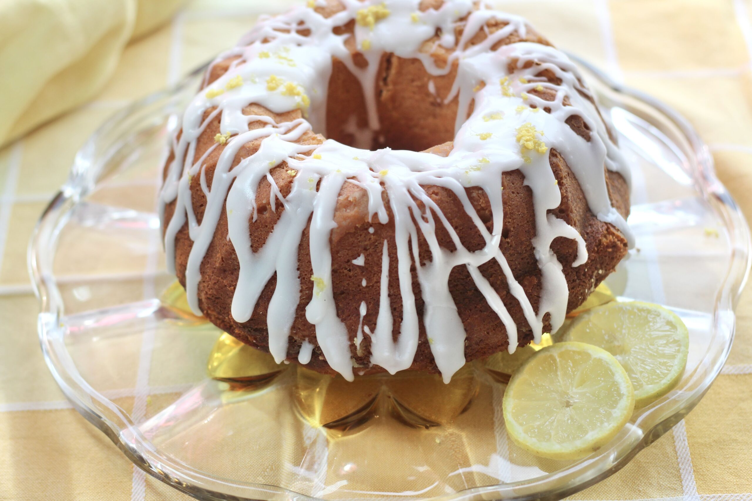 Lemon Honey Bundt Cake