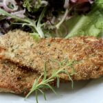 Sesame Rosemary Chicken Schnitzel