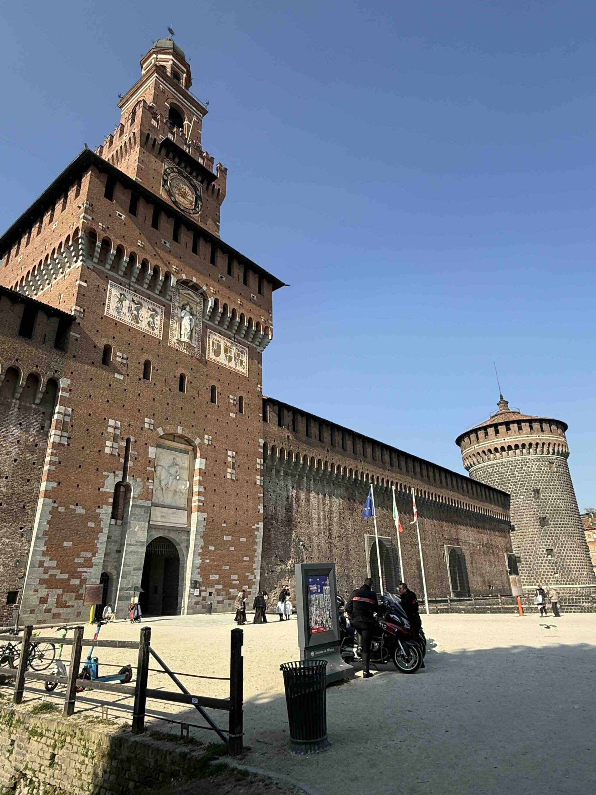 Sforza Castle Milan Italy