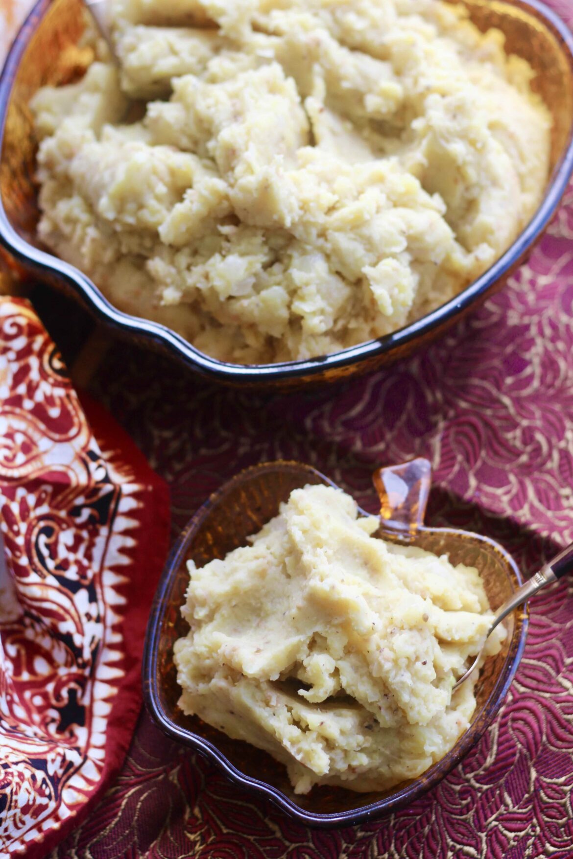Apple Mustard Mashed Potatoes