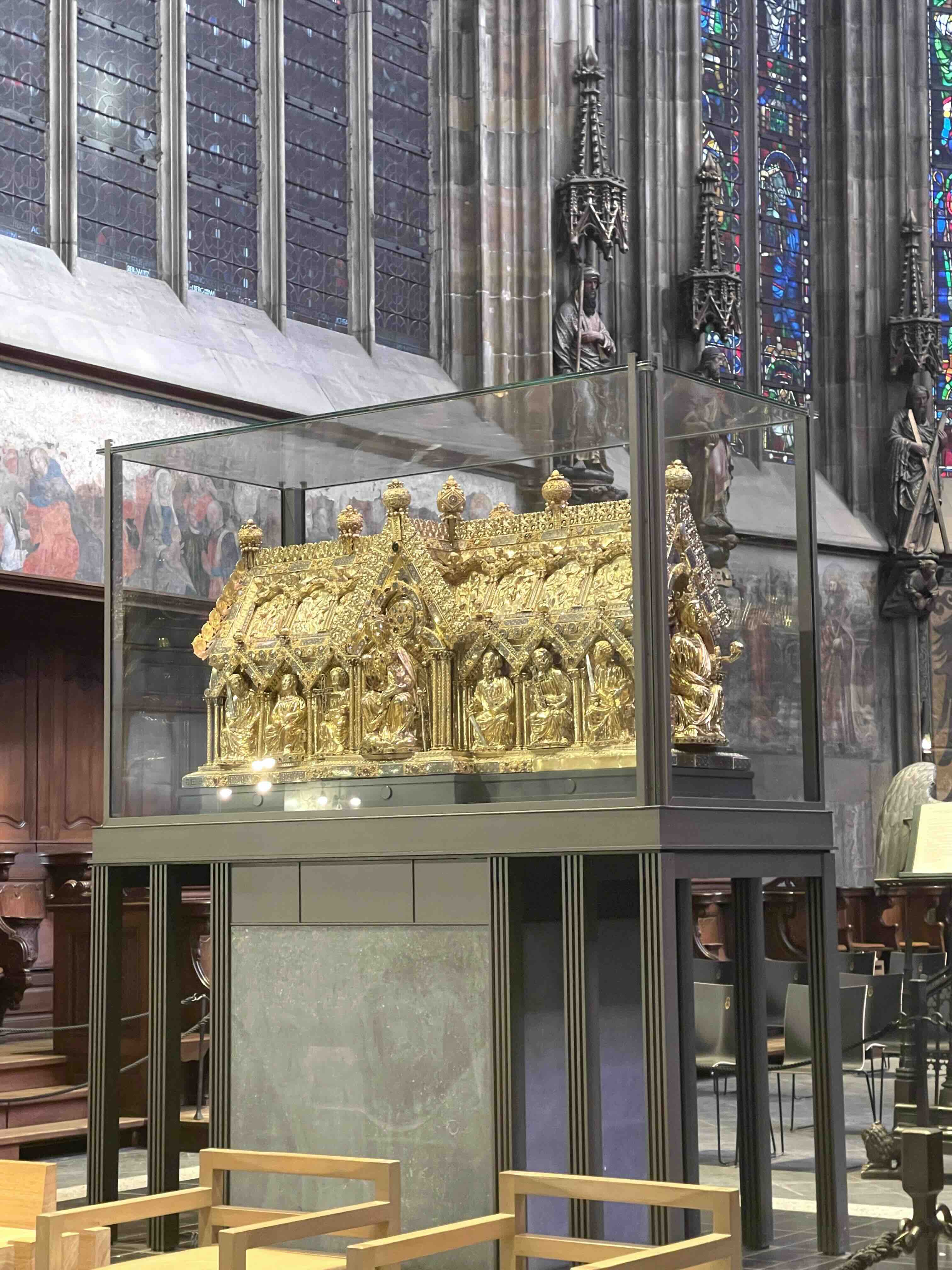 Golden Shrine of Charlemagne Aachen Germany