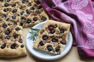 Grape Walnut Flatbread