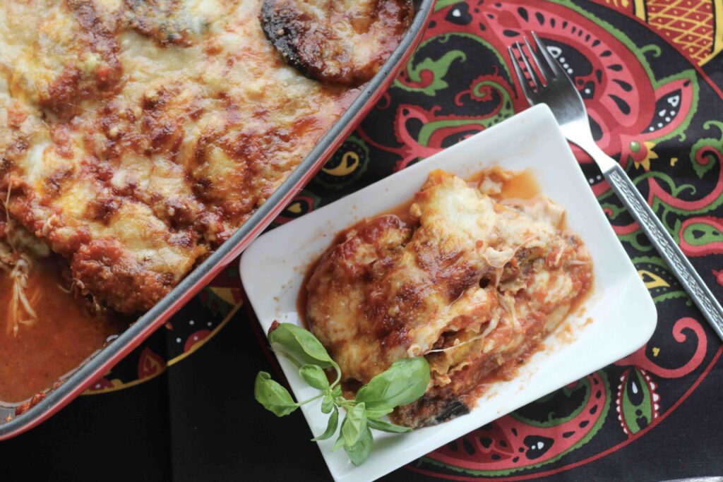 Butternut Squash Eggplant Parmesan