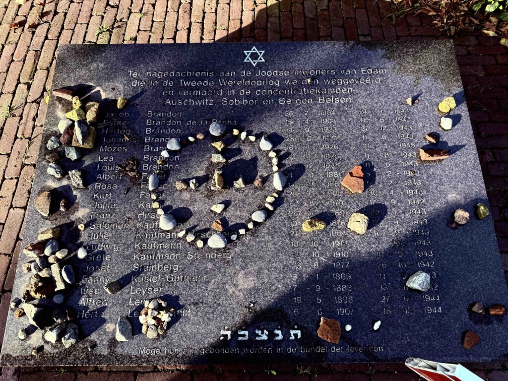 Jewish Memorial Edam Netherlands