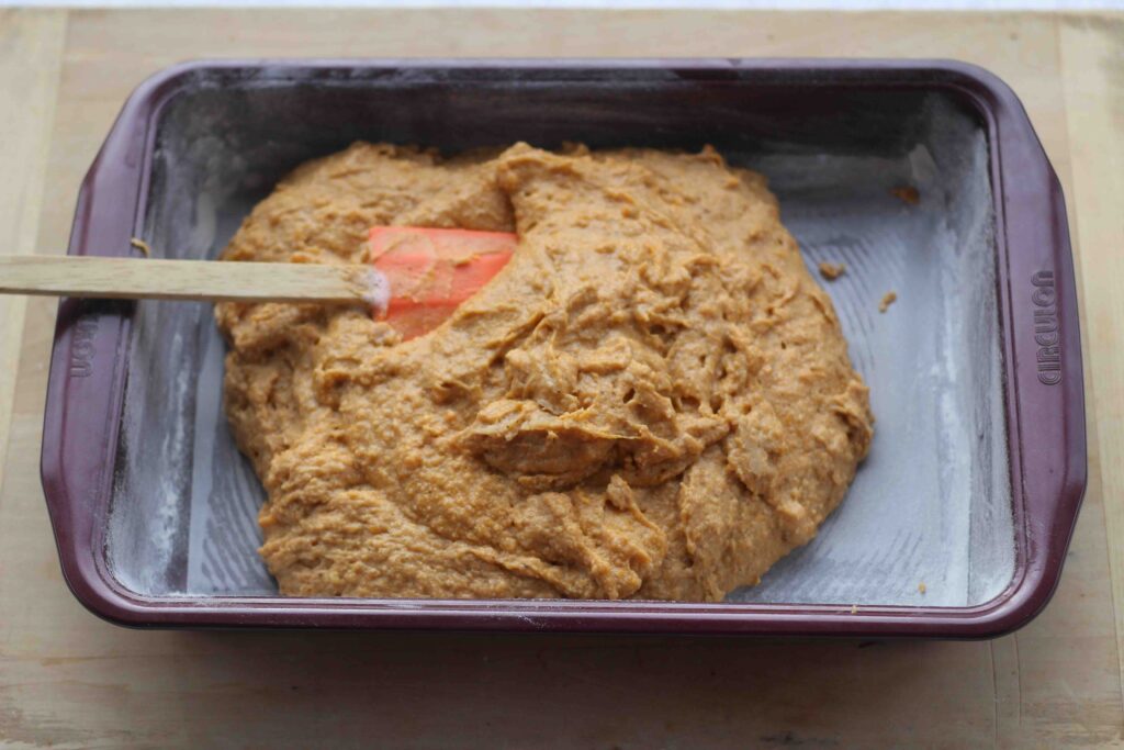 Sweet Potato Cake Batter