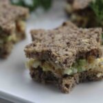 Caramelized Shallot Egg Salad Appetizer