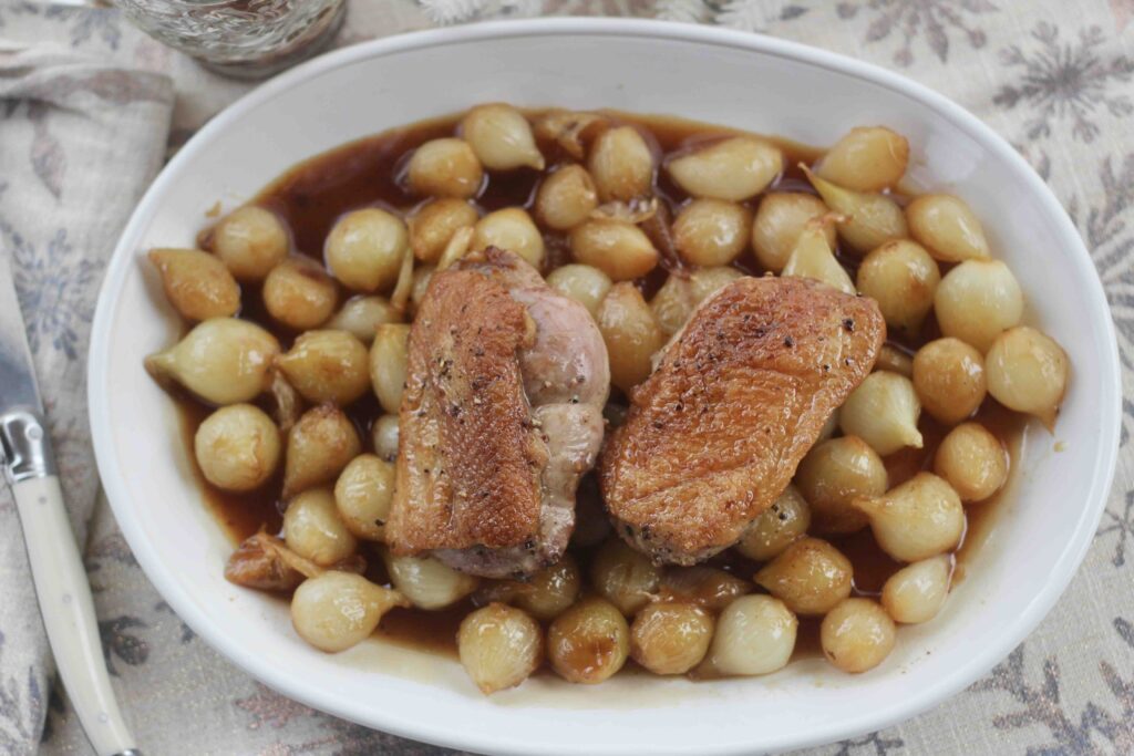 Honey Vinegar Duck Breast