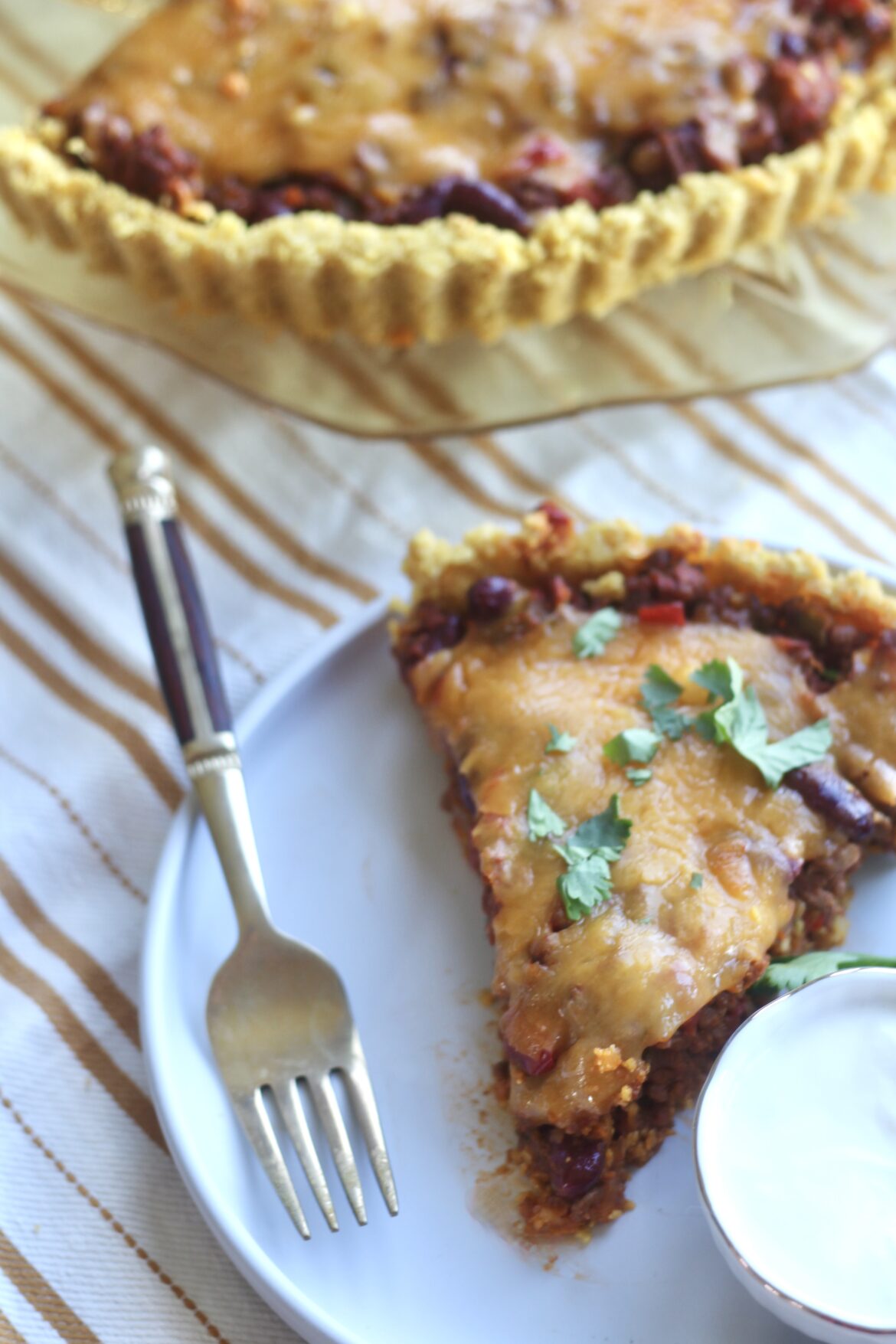 Chili Tortilla Chip Tart
