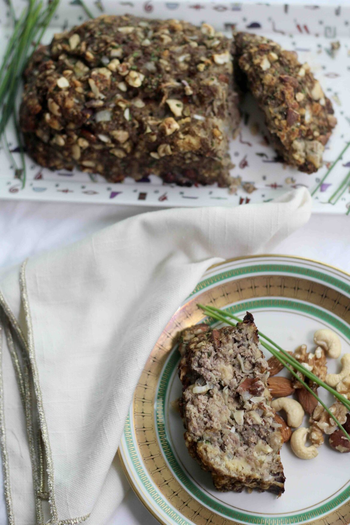 Nutty Chive Meatloaf