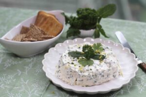 Herby Cream Cheese Camembert