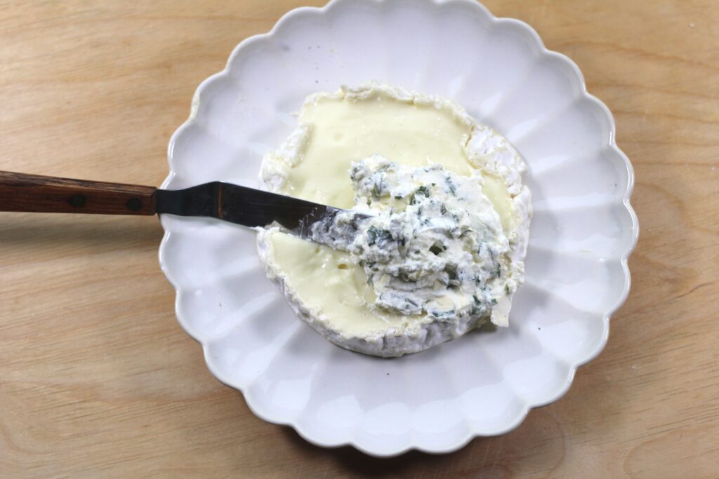Herby Cream Cheese Camembert