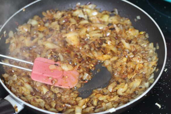 Chili Crisp Kasha Varnishkes