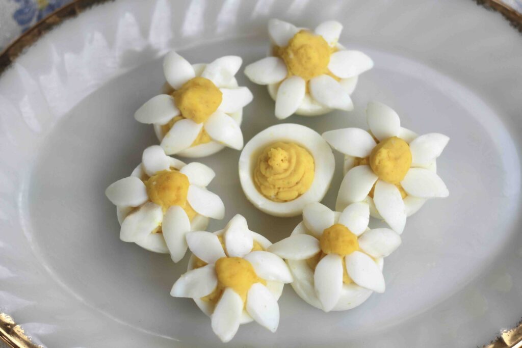 Daisy Deviled Eggs