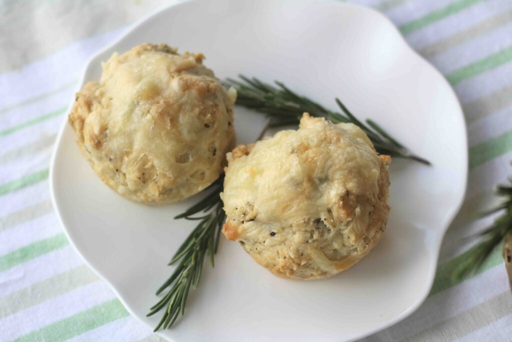 Emmental Rosemary Muffins