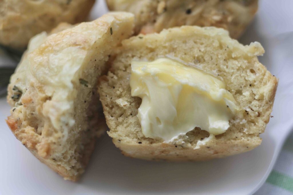 Emmental Rosemary Muffins
