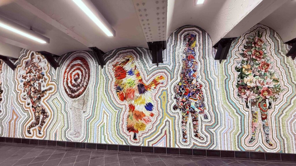 Mosaics NYC Subway