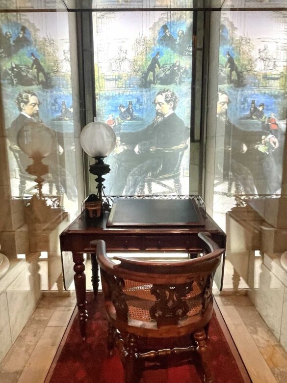 Charles Dickens' Desk NY Public Library