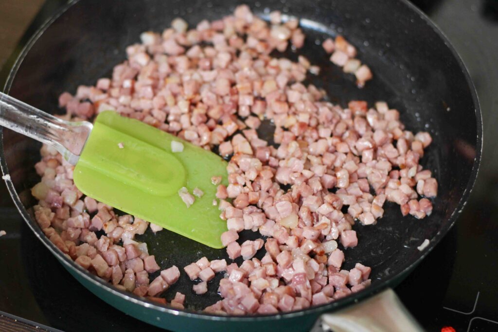 Sauteing Speck