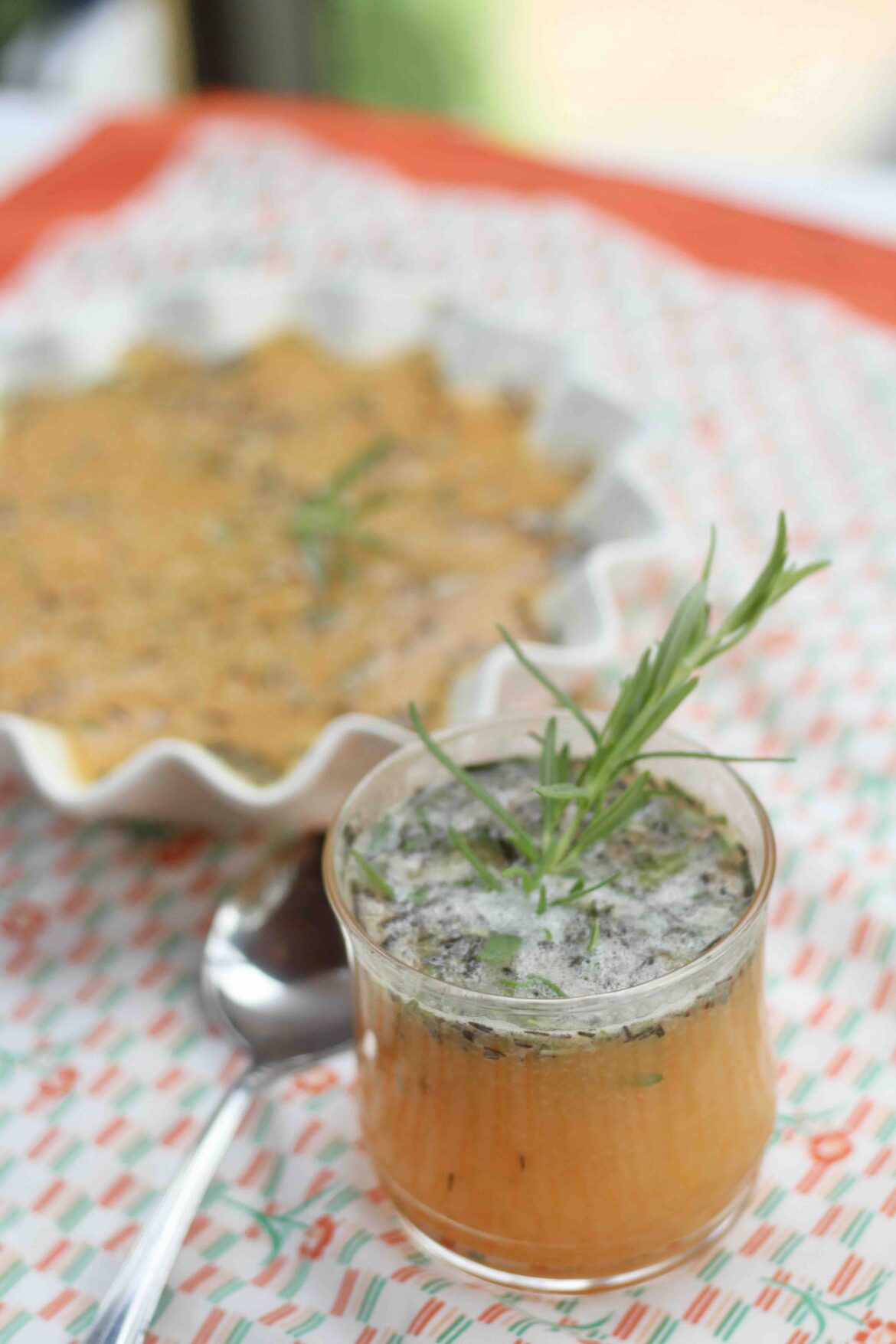 Nectarine Rosemary Chiller