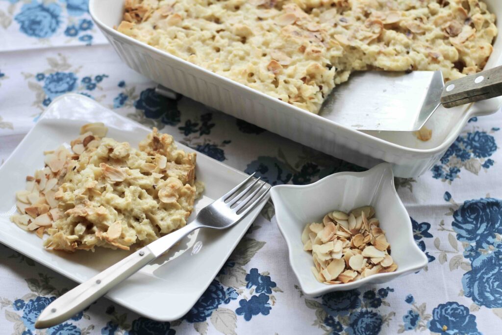 toasted Almond Käsespätzle