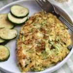 Zucchini Parmesan Chicken Schnitzel