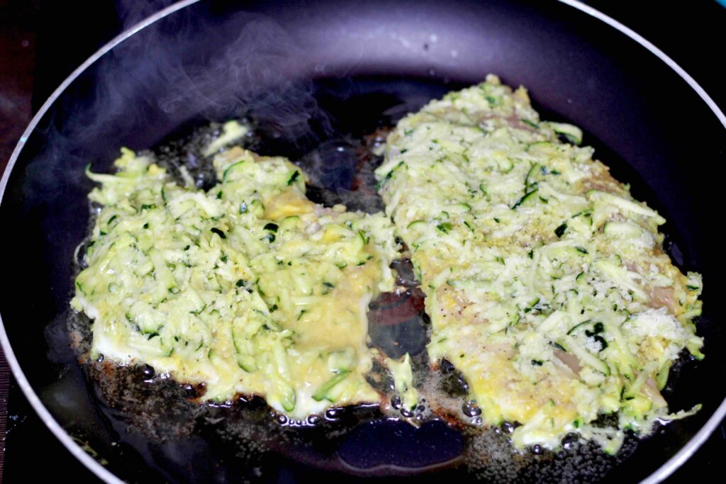 Schnitzel Frying