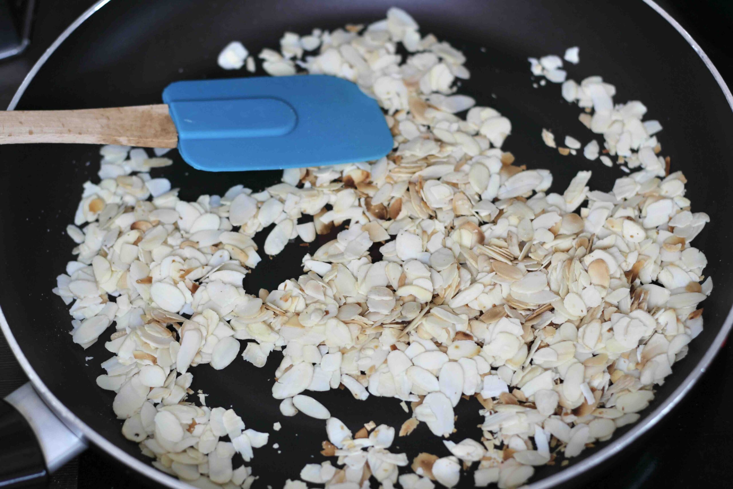 toasting-Almond-Leaves Toasting Almond Leaves