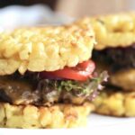 Spätzle Cheeseburger Sliders