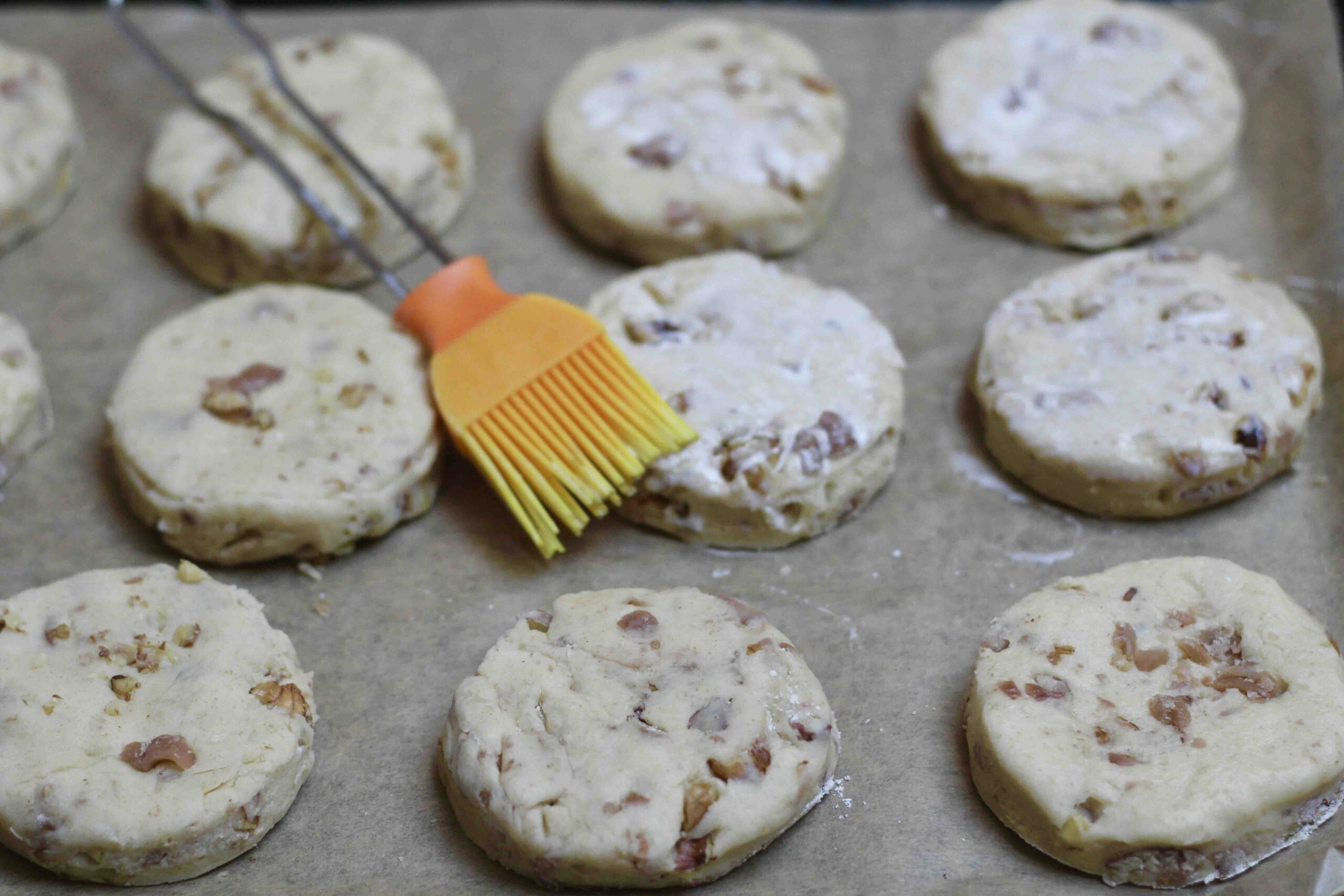 Chestnut-Walnut-Spelt-Scones Chestnut Walnut Spelt Scones
