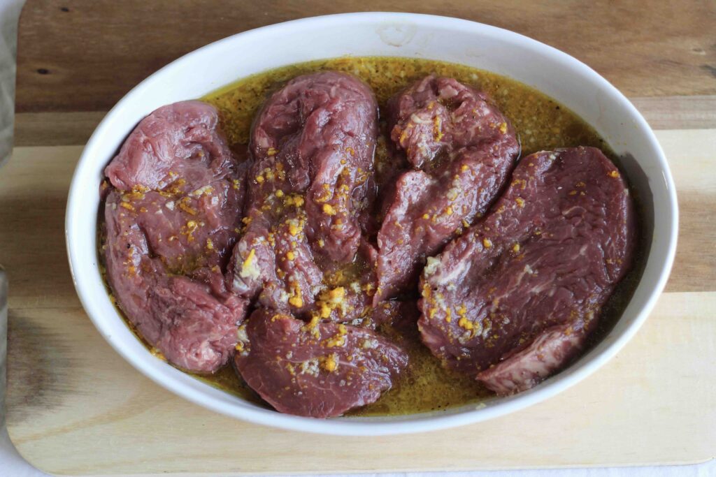 Marinating Filet Steak