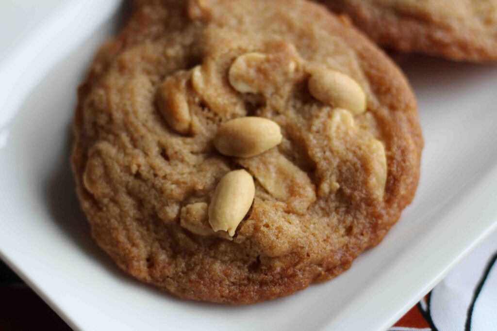 Peanut Maple Syrup Cookies