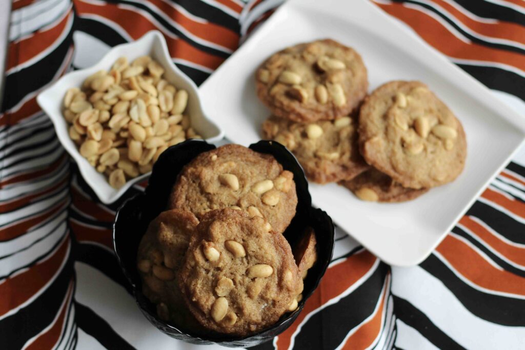 Peanut Maple Syrup Cookies