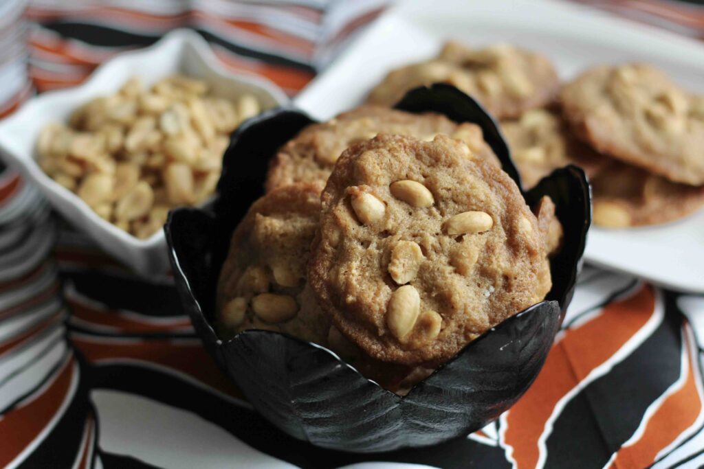 Peanut Maple Syrup Cookies