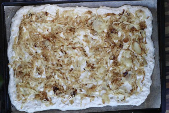 Preserved Lemon Spelt Pletzl
