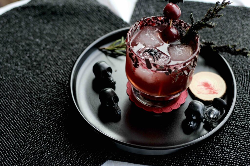 Haunted Black Forest Cocktail